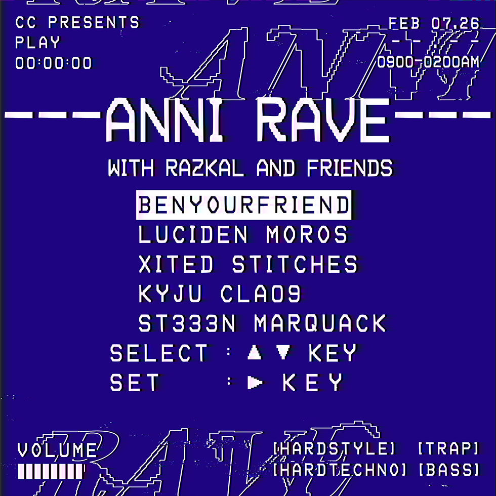 ANNI RAVE: CTRL CHAOS X RAZKAL