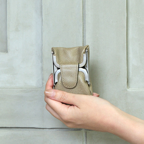 W-GAMA PURSE-SLIM-DEG/VAL> がま口 コインケース SO51SOPO ソポ