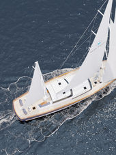 Blue Pearl Yacht - Above