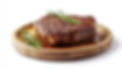 Grilled Steak with Rosemary on Wooden Plate.jpg