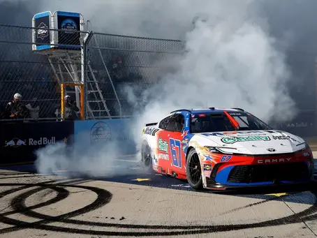 Heim Time in Coronado! Corey Heim holds off Tyler Reddick for first Cup Series win.