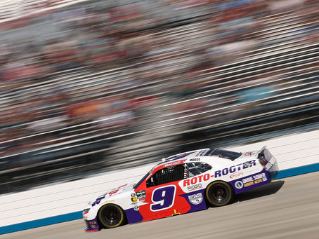 Ross Chastain wins rain-shortened race at Charlotte