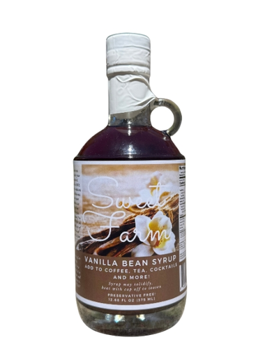 Vanilla Bean Syrup | Sweet Farm Syrups