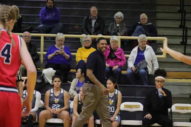 ERIK DANIELS, the first-year head coach of the Woodford County High School girls’ basketball team, said he’s hopeful the student who wrote the N-word on his vehicle will learn from this experience. “… It’s hard for my family right now, but we’re dealing with it and just trying to move past the situation,” said Daniels. (File photo by Thomas Mims)