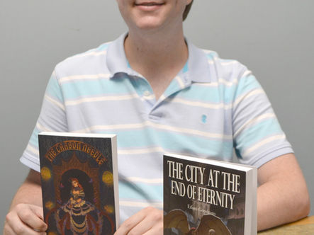 Taking readers to his ‘weird’ worlds