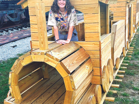 Caroline Segebarth, railroad baron!