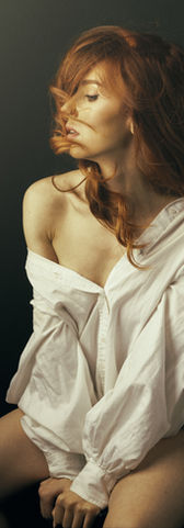 male portrait, black and white, photography studio in Los Angeles