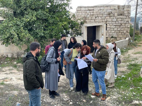 We are welcoming the Bir Zeit University to Farkha