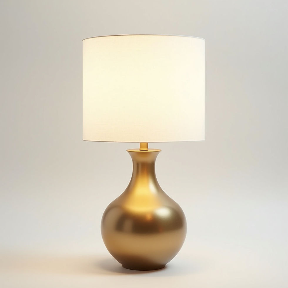 Gilded Table Lamp