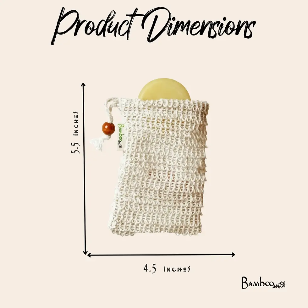 Thumbnail: Compostable Sisal Soap Saver Bag