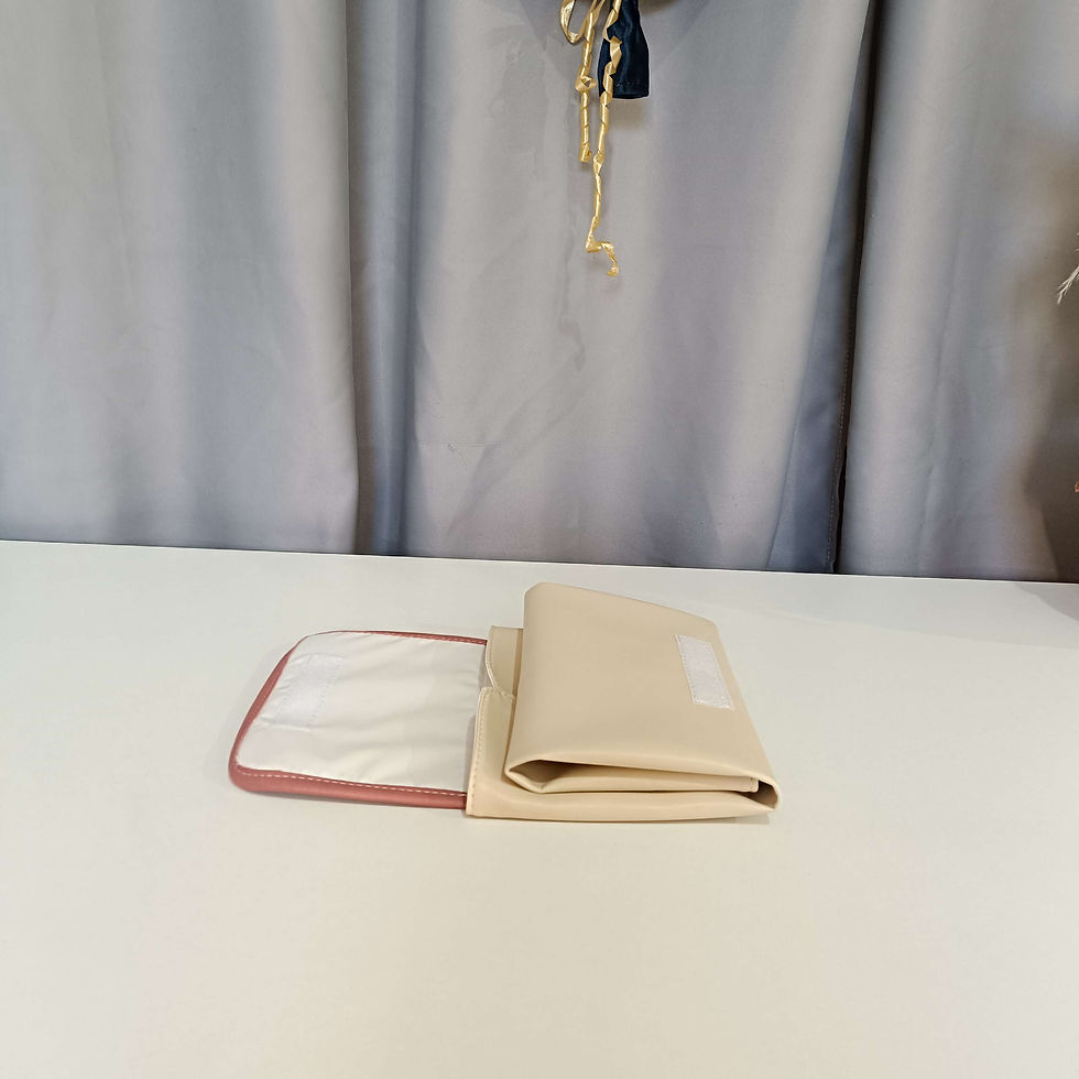 Miniatura: Kit maternidade personalizado, bordado inicial e nome.