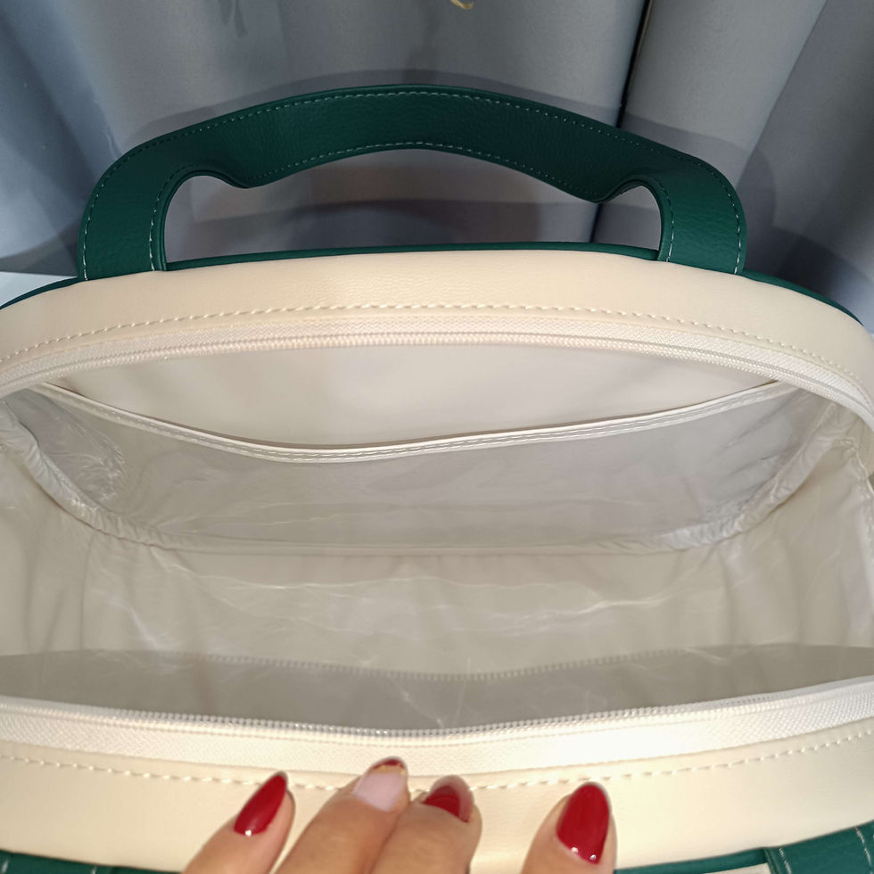 Miniatura: Mala L , Mochila e Muda fraldas. Com o nome de seu bebé 