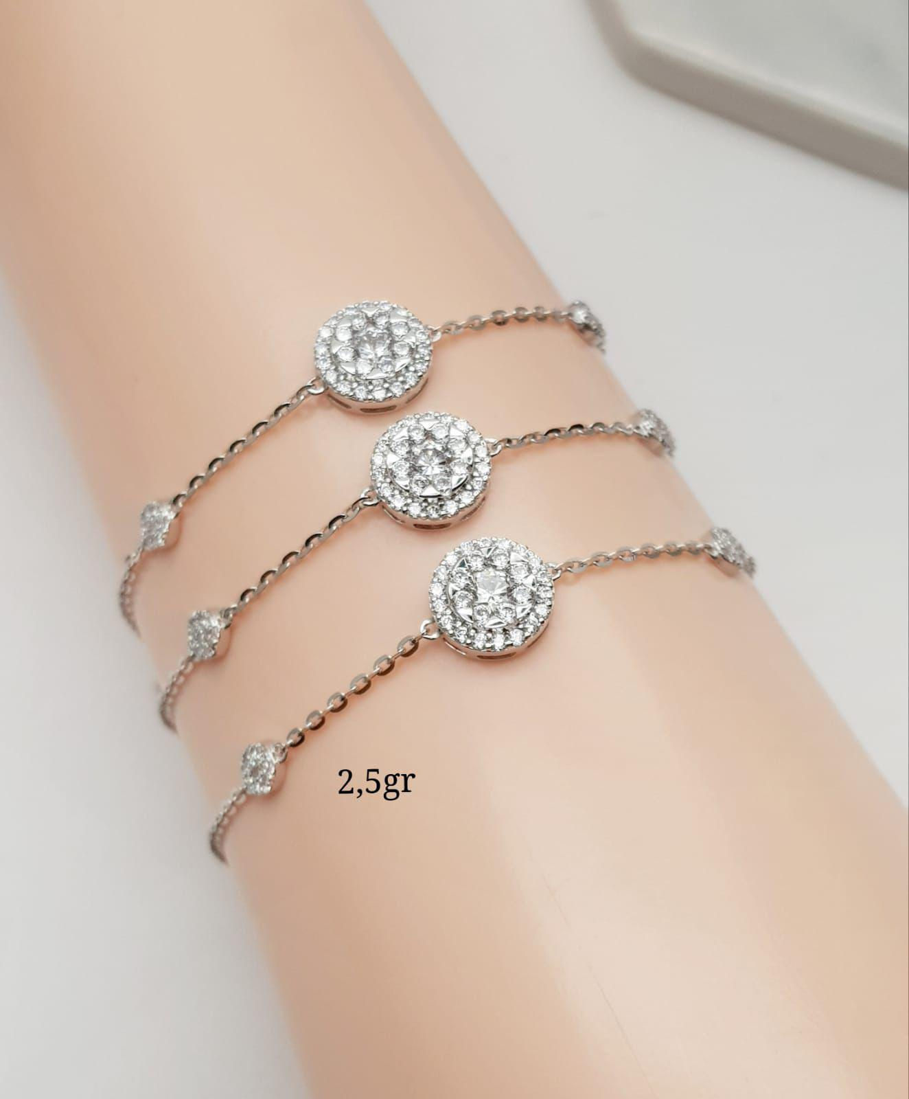 Gelang Emas Putih 2.5 gr