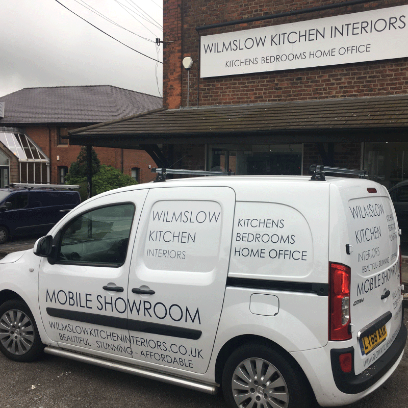 Four sides van signs