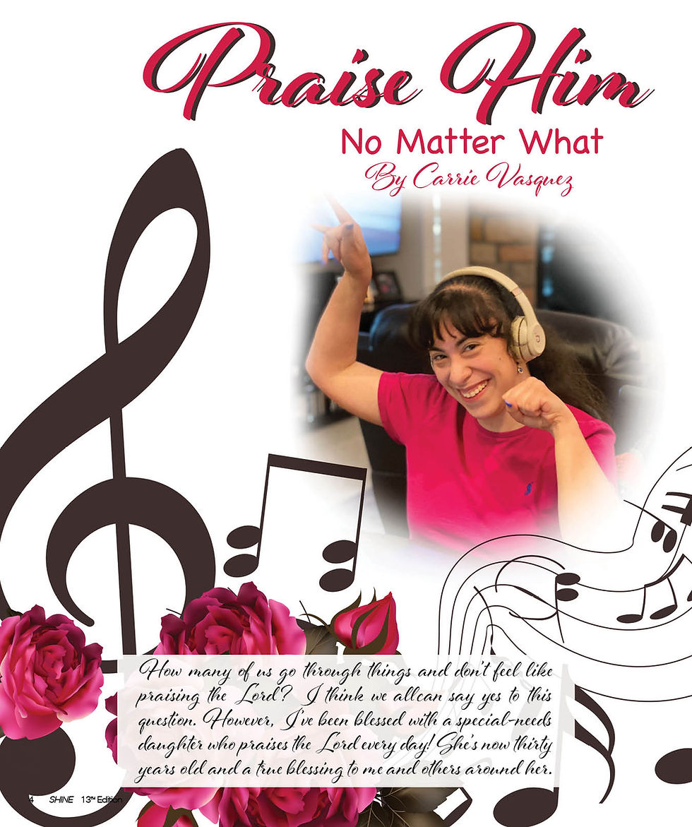 Praise Him No Matter What