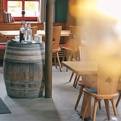Das Restaurant Roter Bär im Harz.