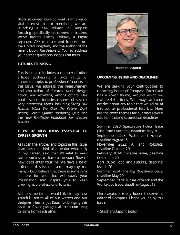 Thumbnail: Compass April 2023 - Careers in Futures