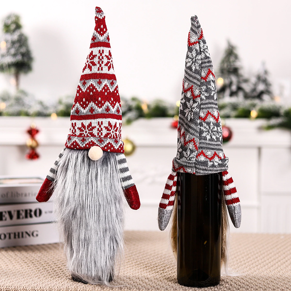 Thumbnail: Christmas Bottle Cover / 2021 The Nightmare Before Christmas Ornments 