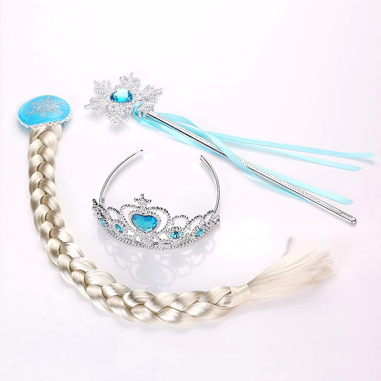 Thumbnail: Frozen 2 Children Toys Crown Elsa Anna Princess Baby Girl Hair Accessory 