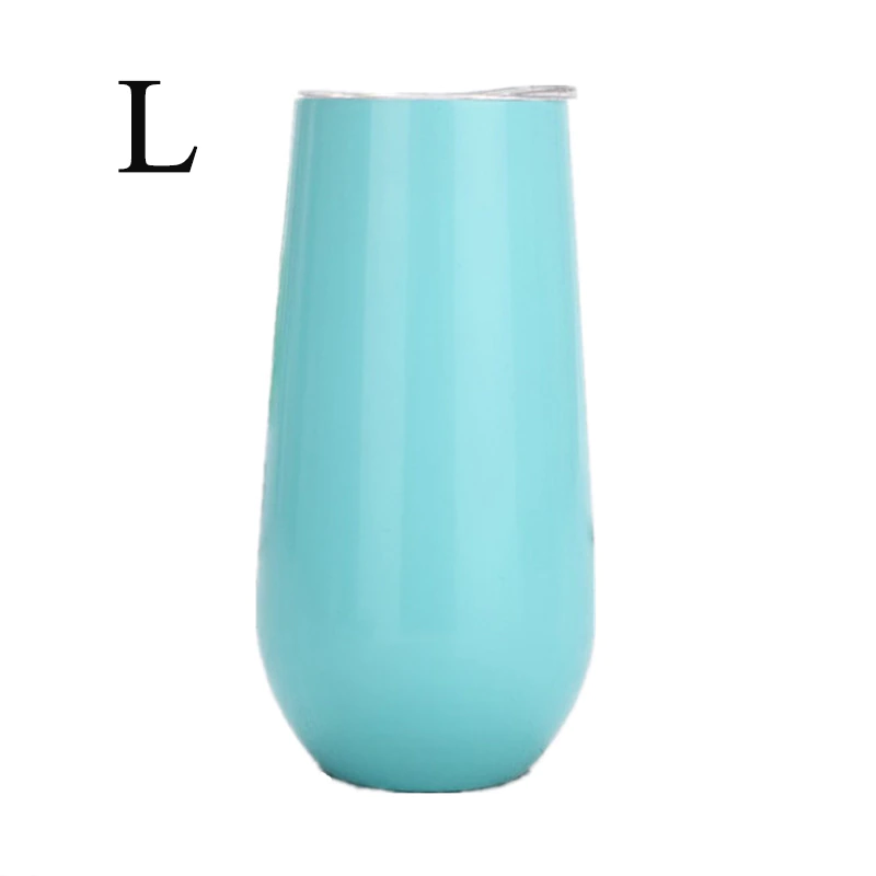 Thumbnail: 6oz Wine Tumbler / 22 Colors With Lid 
