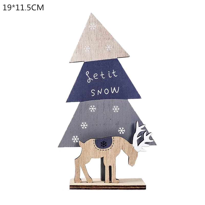 Thumbnail: Wooden Reindeer Christmas Decoration 