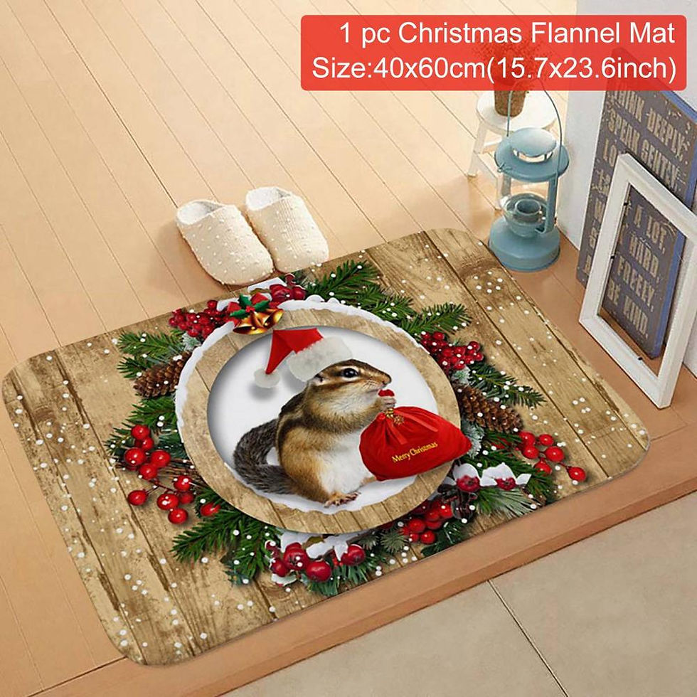 Thumbnail: Santa Claus Christmas Mat 