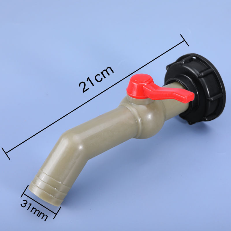 Thumbnail: S60X6 IBC Tank Adapter Garden Hose Faucet Lengthen Connector Water Tank Adapter 