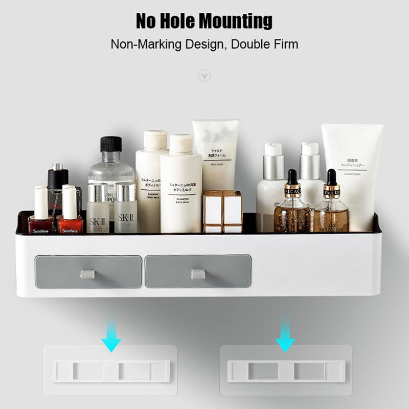Thumbnail: Punch-free Bathroom Organizer Rack 