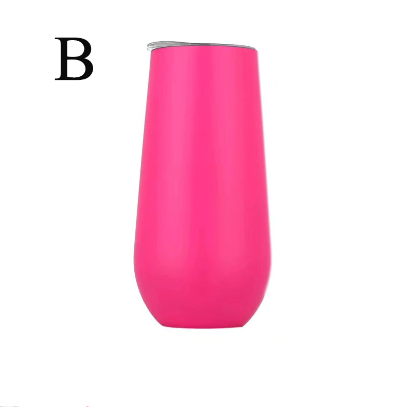 Thumbnail: 6oz Wine Tumbler / 22 Colors With Lid 