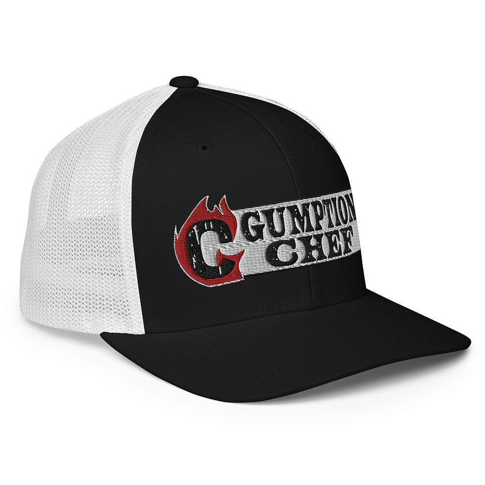 Thumbnail: Gumption Chef Closed-back trucker cap
