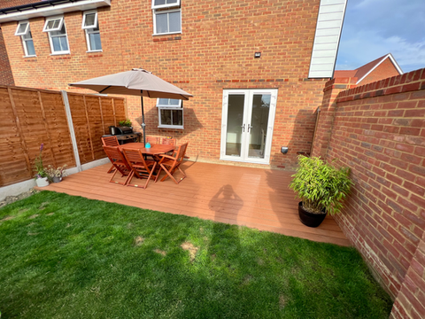 Composite Deck Install - Staplehurst, Maidstone, Kent