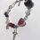 Thumbnail: Dark Red & Black Y2K Inspired Handmade Beaded Bracelet
