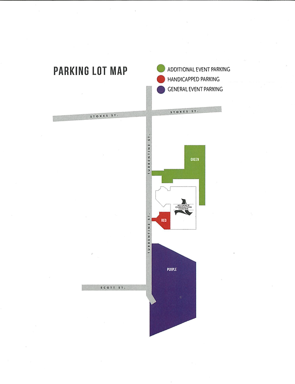 Parking Map - The Alliance Convention Ce