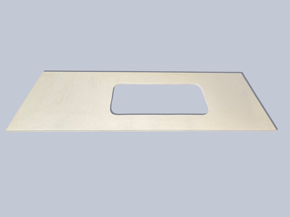 Mesón Blanco Polar 205 x 63 cm