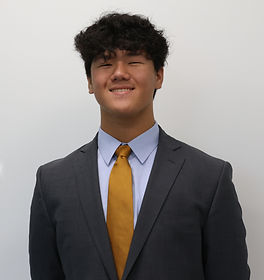 Hello everyone! My name is Justin Guo, and I have the distinct pleasure and honor of being one of your Chief Justices this year. I’m currently a senior, and I hail from the Montgomery delegation. This will be my fourth year in YAG, but not without some changes. My first two years, I was a legislative delegate: so this will be my second year as a member of our Courts! In regards to what I do outside of YAG, I’m heavily involved in music programs, as I’m the principal trombonist in my school’s jazz and wind ensembles, as well as the drum major for my school’s marching band. On the other end of the spectrum, I pride myself on being a big sports fan. My favorite teams are the Buffalo Bills and the New York Mets. I can't wait to see you all this April!