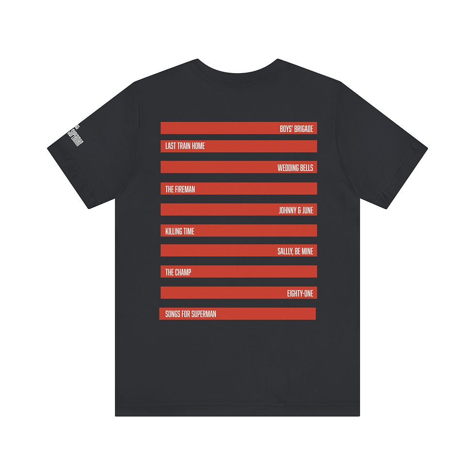 Thumbnail: Liam Somerville Vintage Tee - Unisex Short Sleeve, Songs for Superman 1