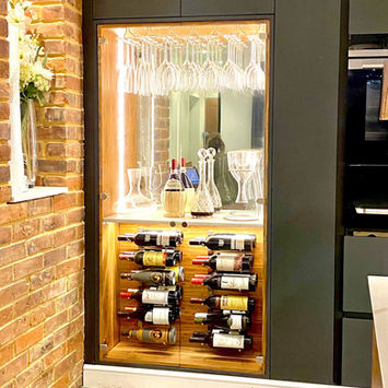 Wine storage kitchen