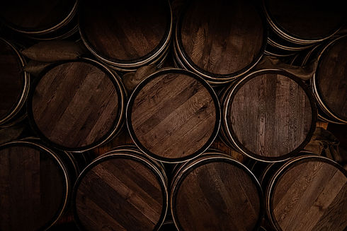 full-frame-shot-wooden-barrels