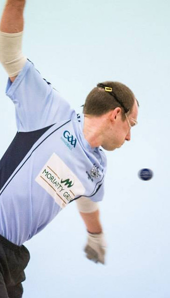 Man playing Handball