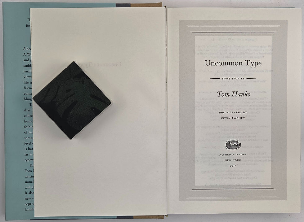 Thumbnail: TOM HANKS, Uncommon Type, Some Stories