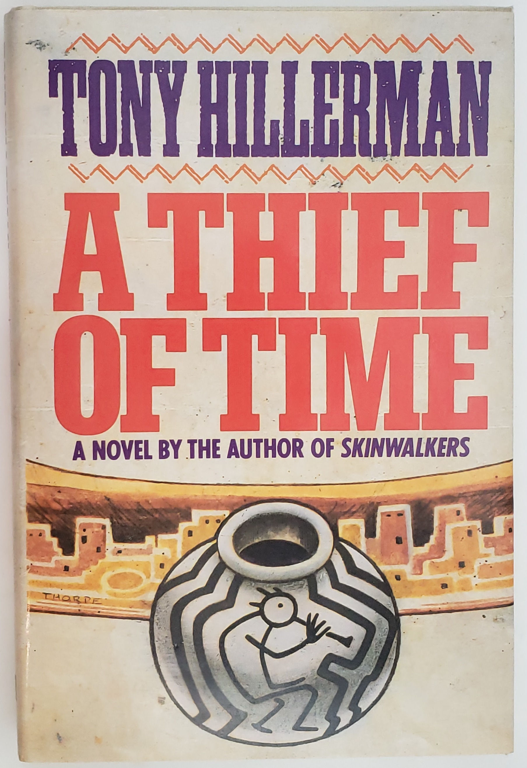 A THIEF OF TIME, a novel by Tony Hillerman