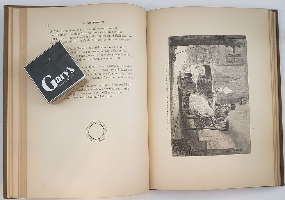Thumbnail: FARM BALLADS by Will Carleton