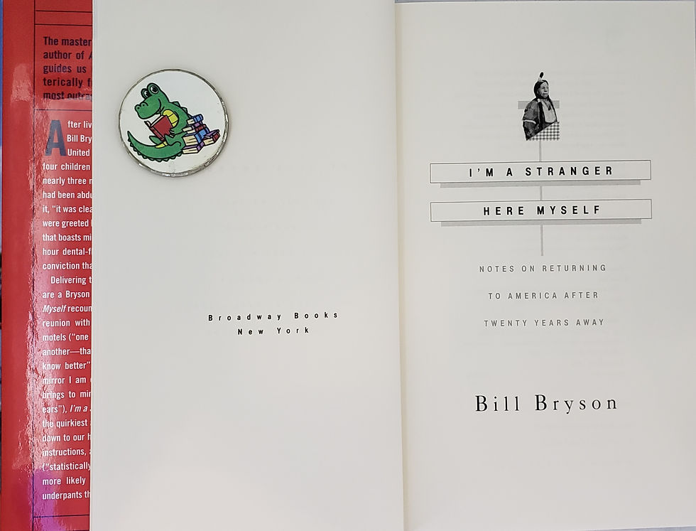 Thumbnail: I'm A Stranger Here Myself by Bill Bryson