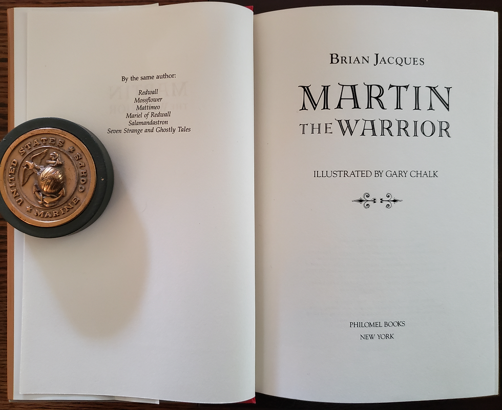 Thumbnail: MARTIN THE WARRIOR by Brian Jacques