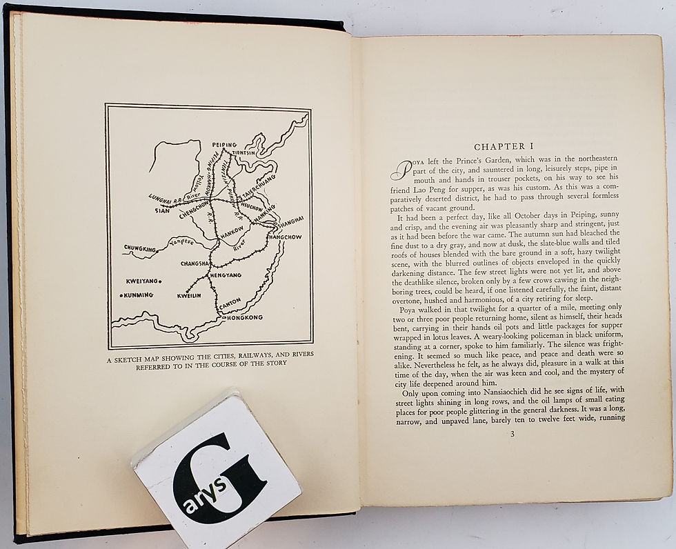 Thumbnail: A LEAF IN THE STORM, a novel of war-swept China by Lin Yutang