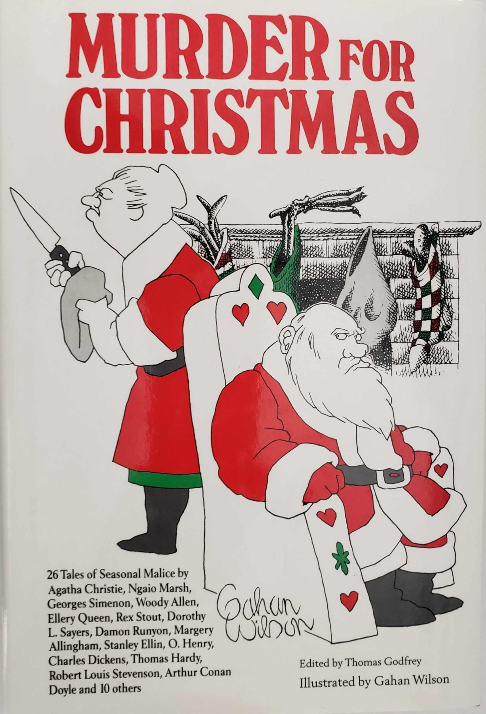 MURDER FOR CHRISTMAS edited by Thomas Godfrey