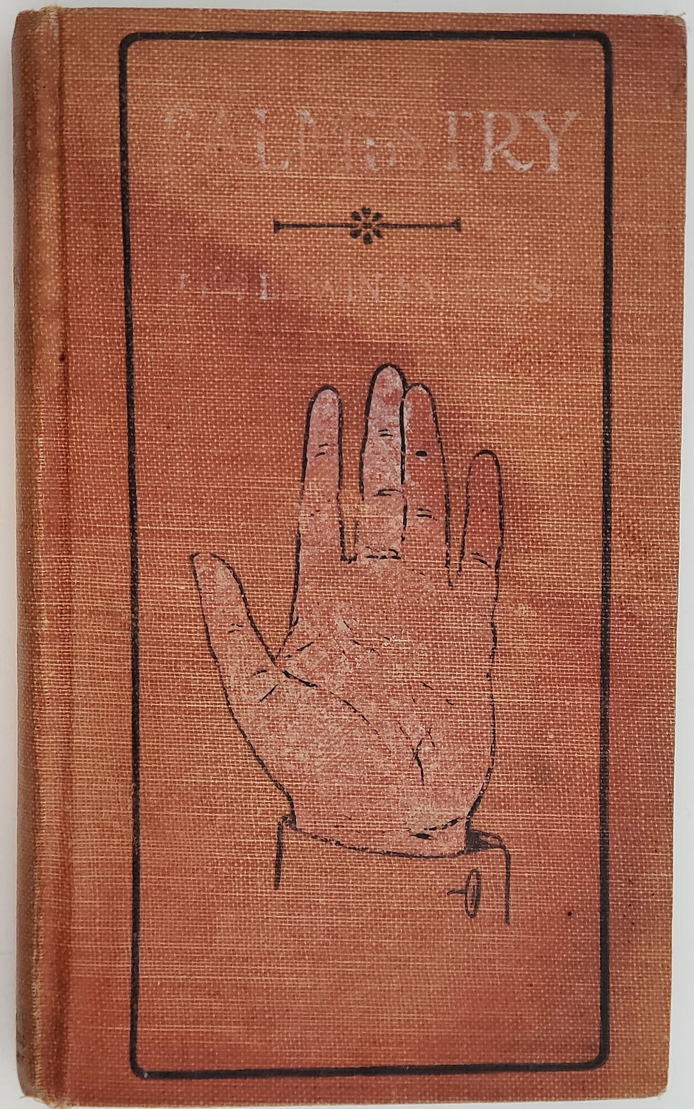 PALMISTRY OR SCIENTIFIC CHEIROMANCY by Mrs. Edwin A. Symmes