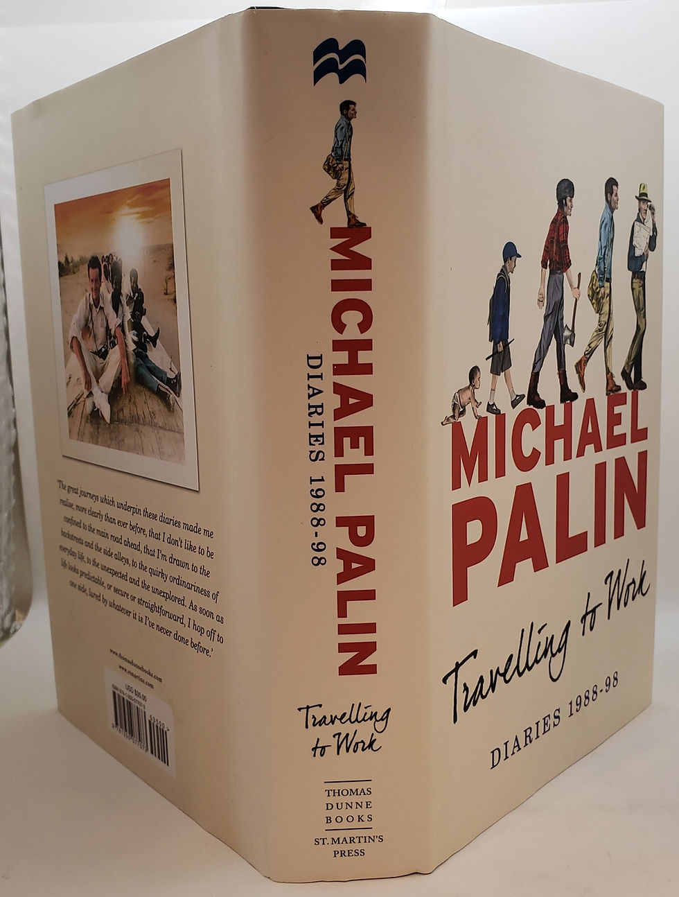 Thumbnail: TRAVELLING TO WORK, Diaries 1988-98 by Michael Palin