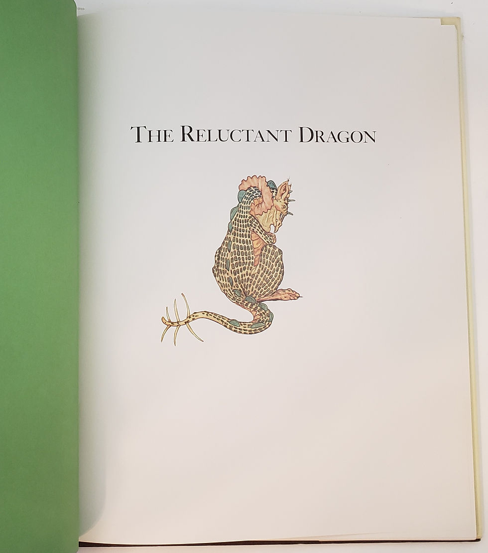 Thumbnail: THE RELUCTANT DRAGON by Kenneth Grahame