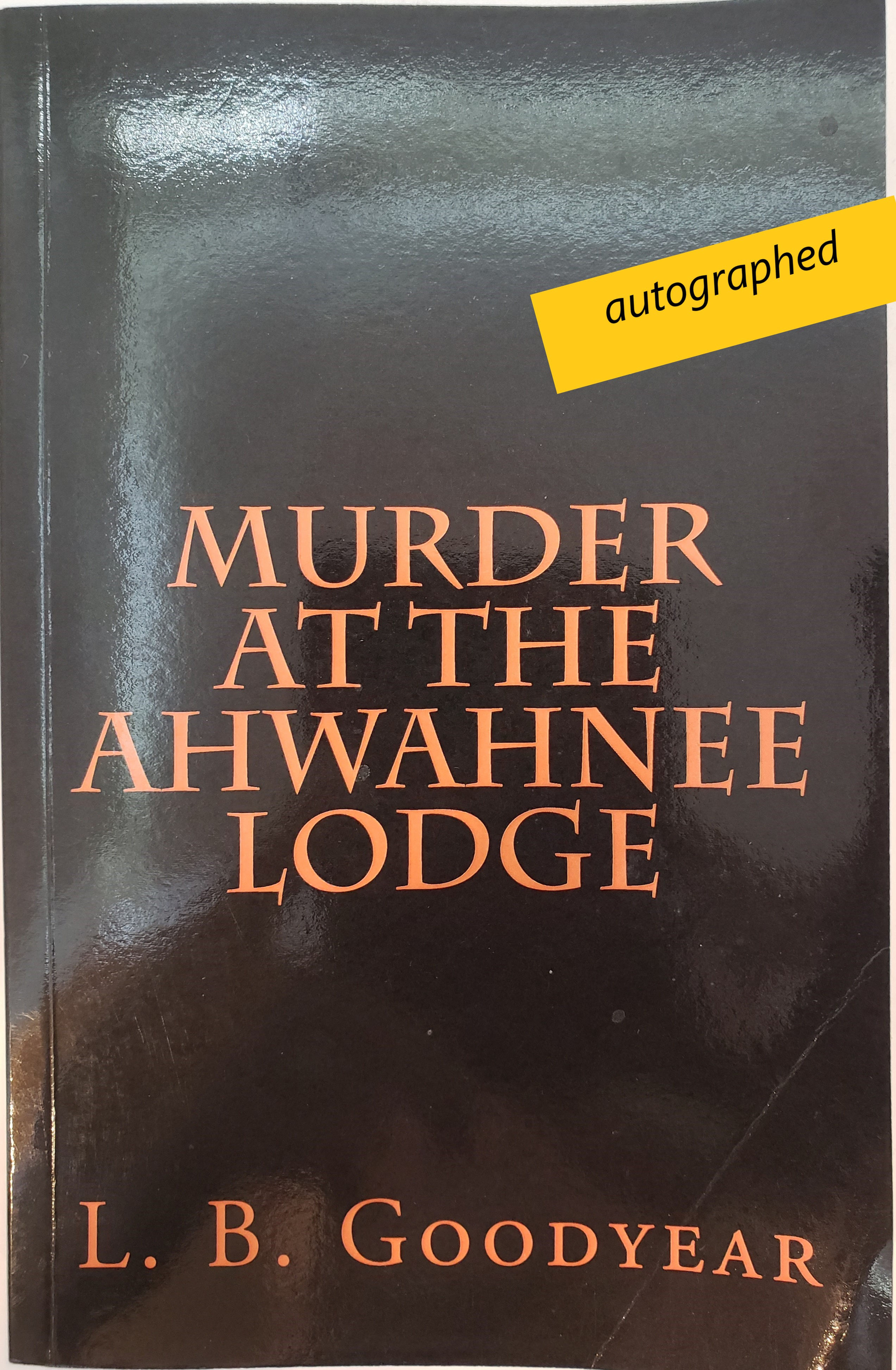 MURDER AT THE AHWAHNEE LODGE by L.B. Goodyear